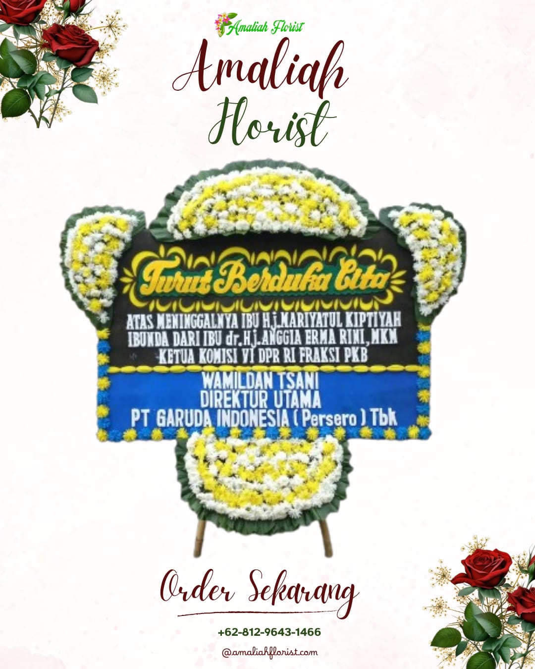 Papan Bunga Duka Cambai